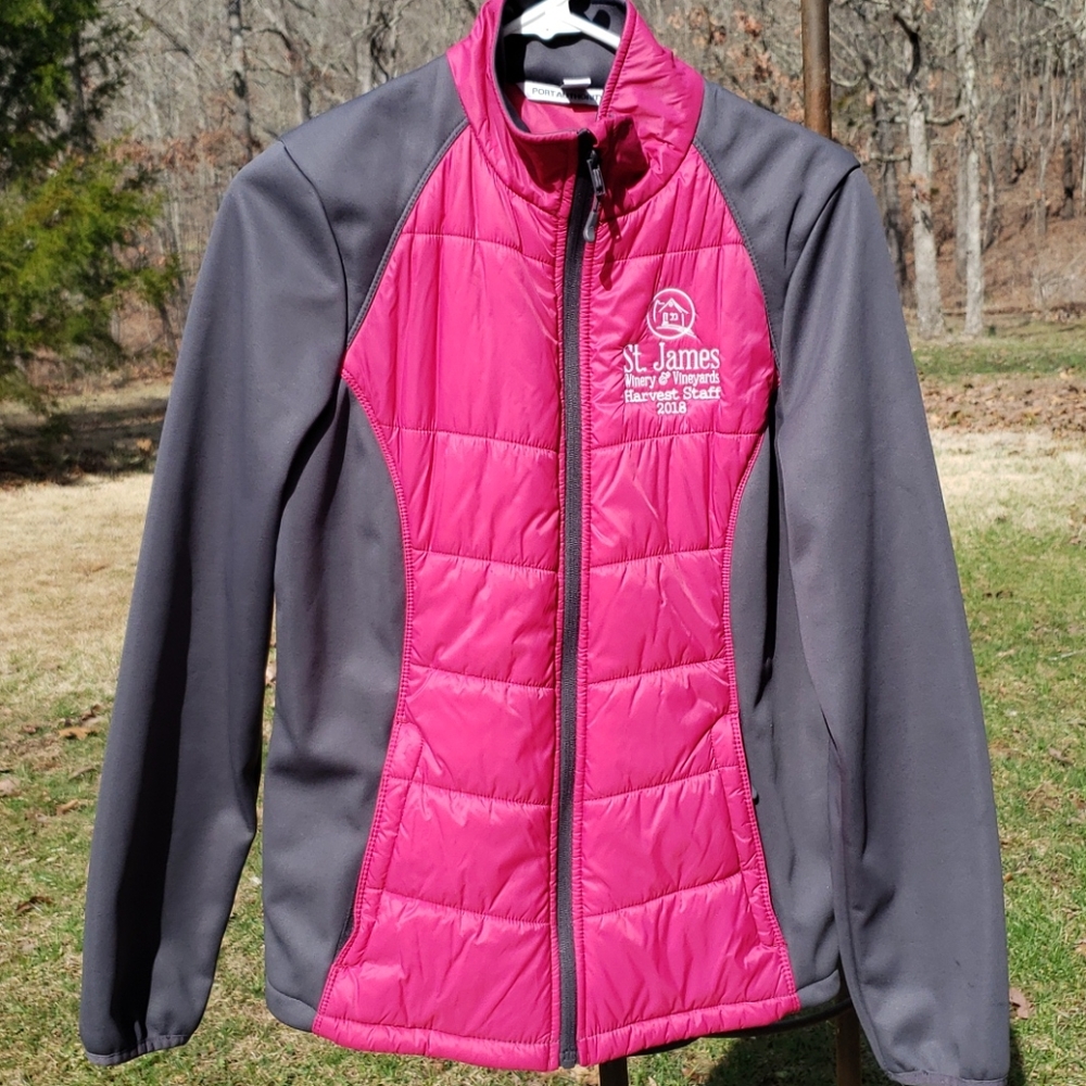 Port Authority women's fleece & nylon jacket